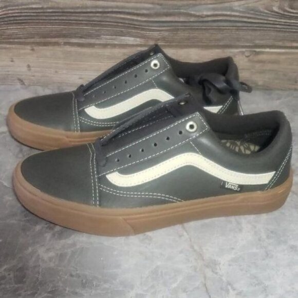 New Vans Old Skool‎ BMX Skateboarding Sneakers DEADSTOCK Leather Skater Casual - Picture 6 of 8